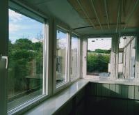 Скління балкону з виступом