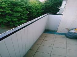 Обшивка балкону та зварювання перил